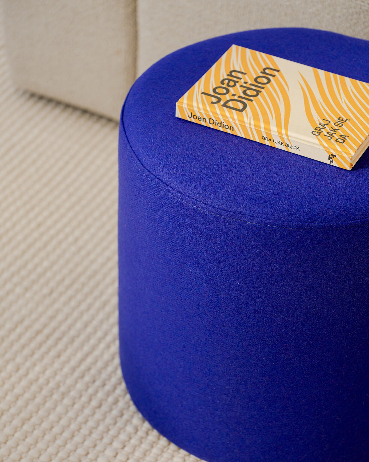 Folk Pouf - hoch