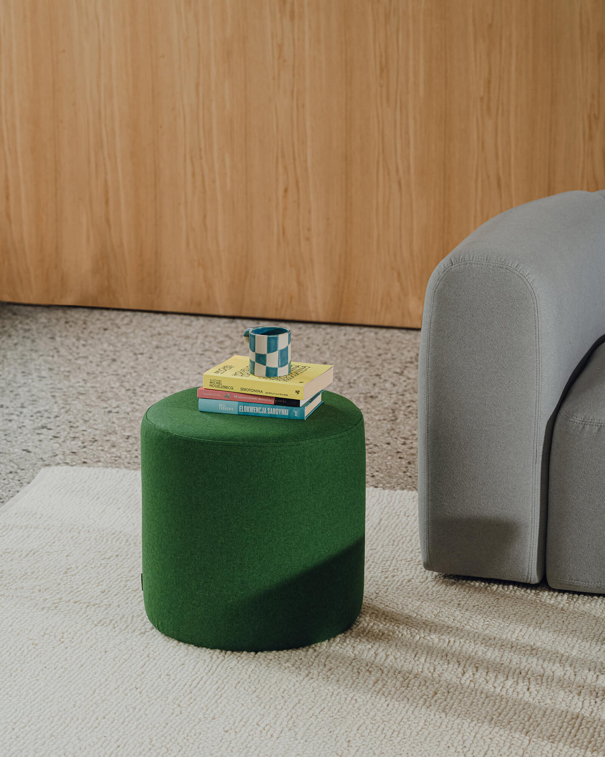 Folk Pouf - hoch