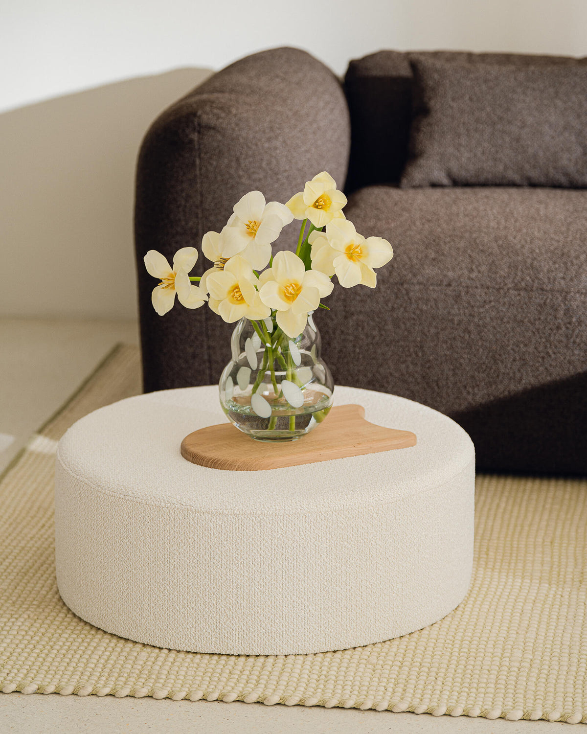 Folk Pouf - wide