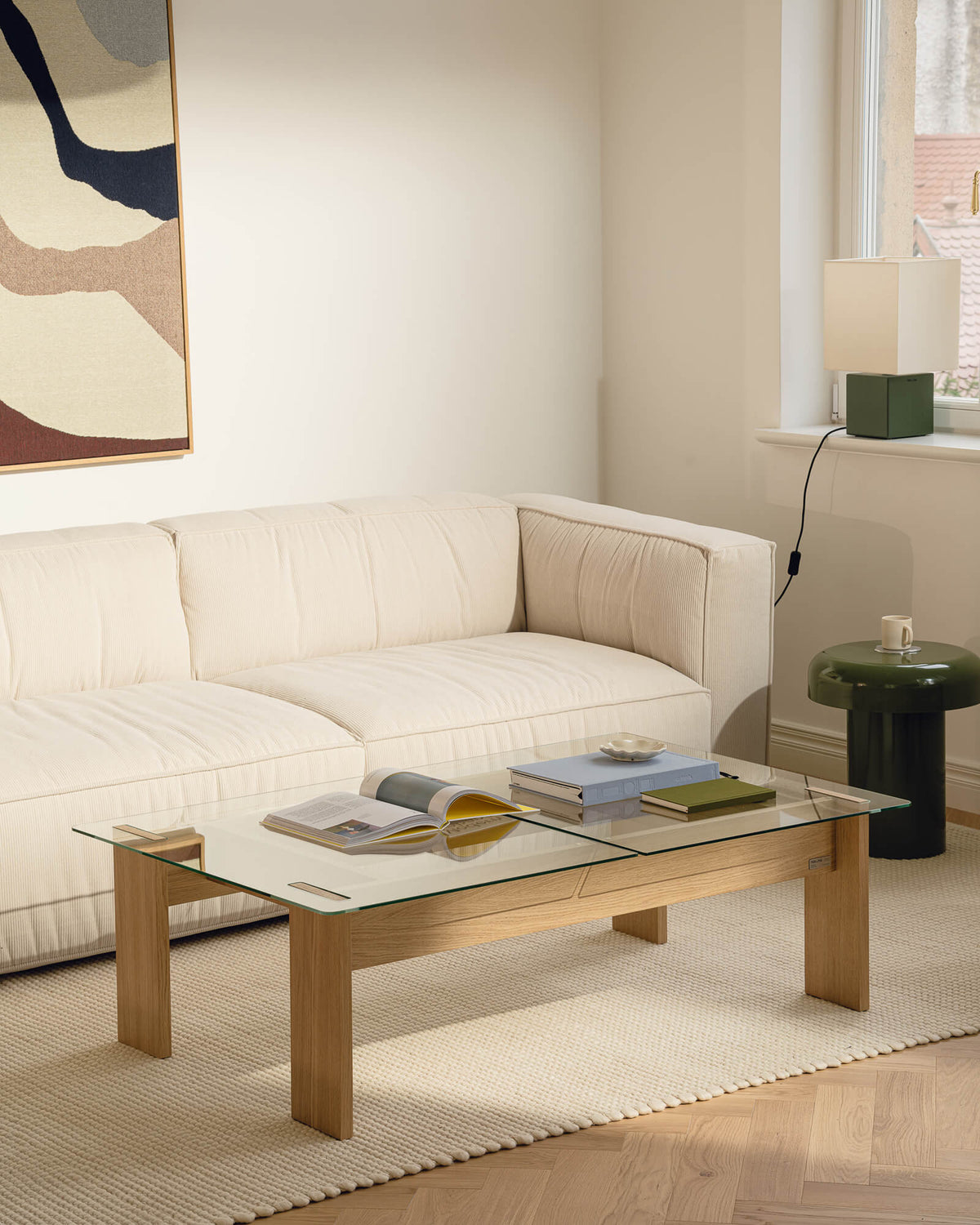 Lobi 3-Seater Corner Sofa Bed