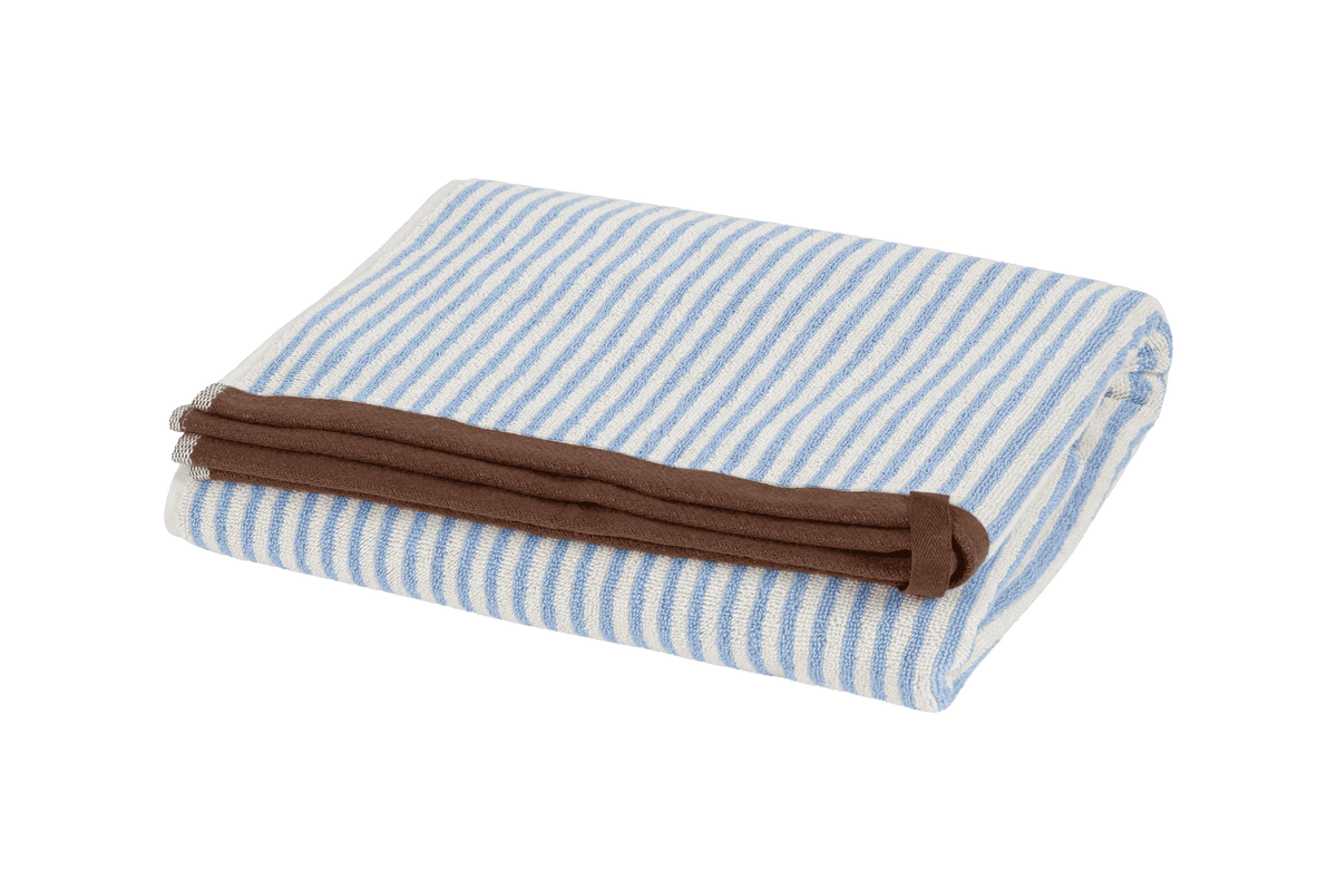 Baby Blue / Narrow stripes